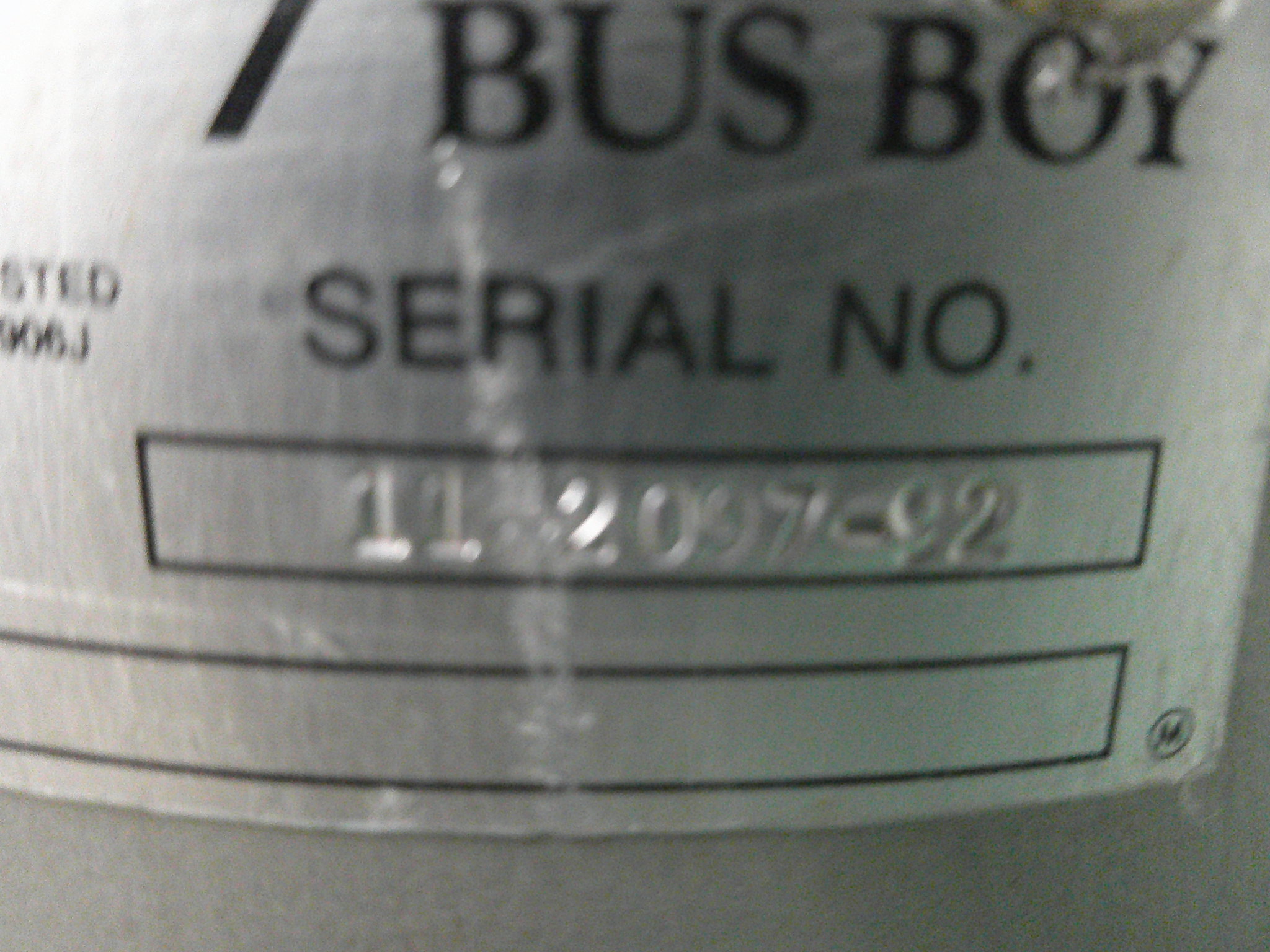 BUS BOY GARBAGE DISPOSAL