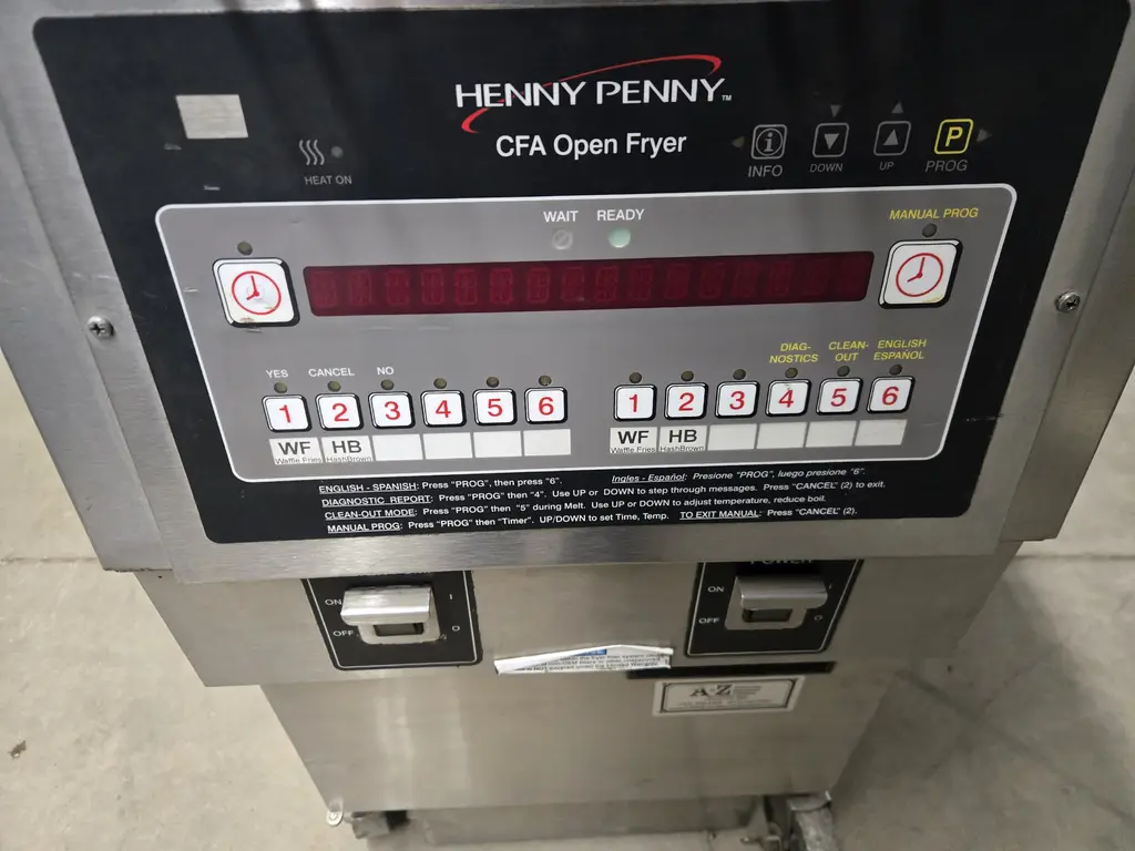 HENNY PENNY 2 BASKET FRYER