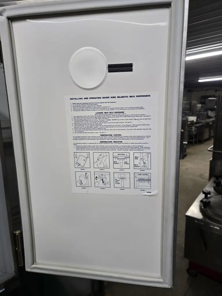 SILVER KING MILK DISPENSER