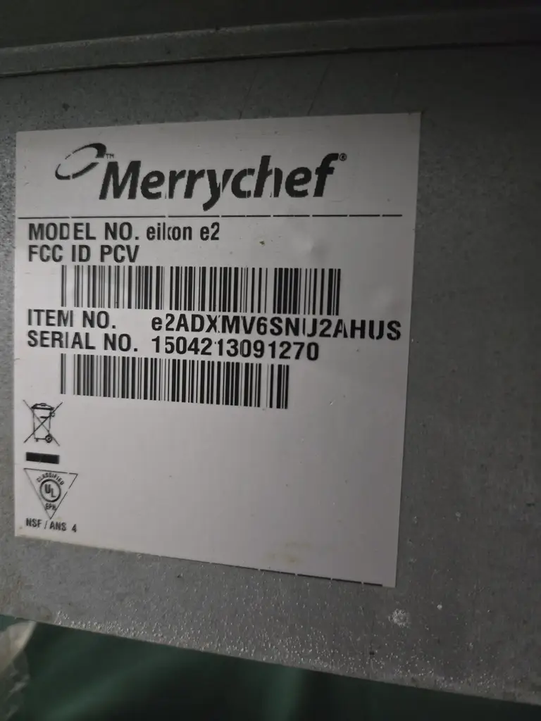 MERRY CHEF COMBI OVEN