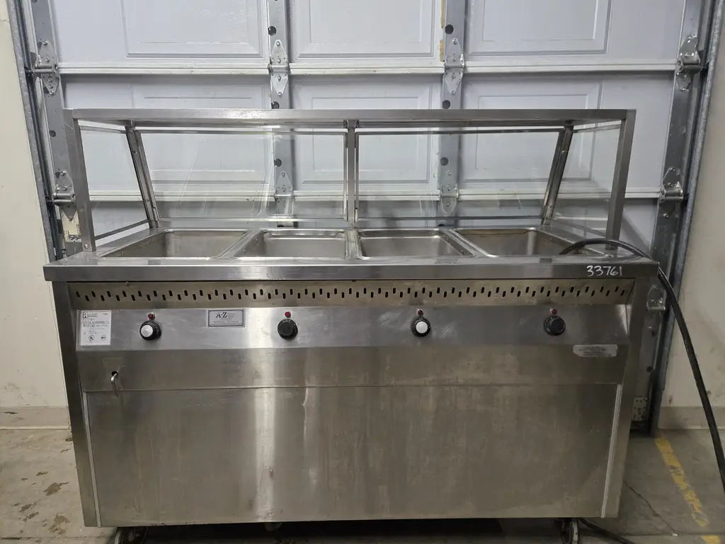 RANDELL S/S 4 HOLE STEAM TABLE