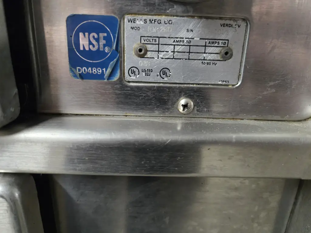 WELLS 2 DRAWER WARM CABINET