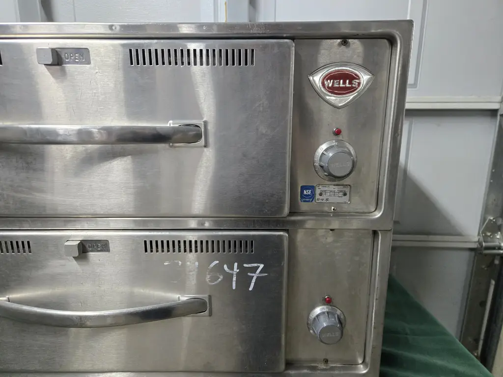 WELLS 2 DRAWER WARM CABINET