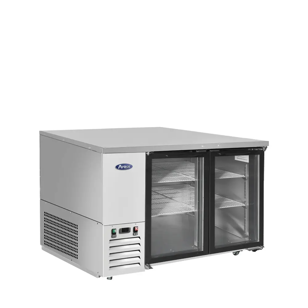 48IN GLASS DOOR BACKBAR COOLER