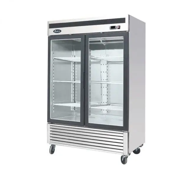 2 DOOR GLASS DOOR COOLER NSF