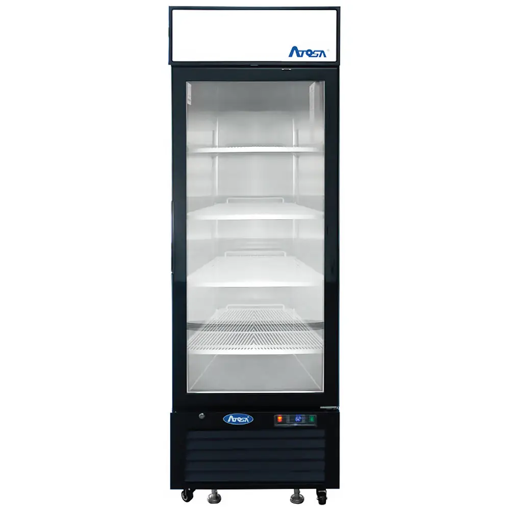 1 GLASS DOOR FREEZER