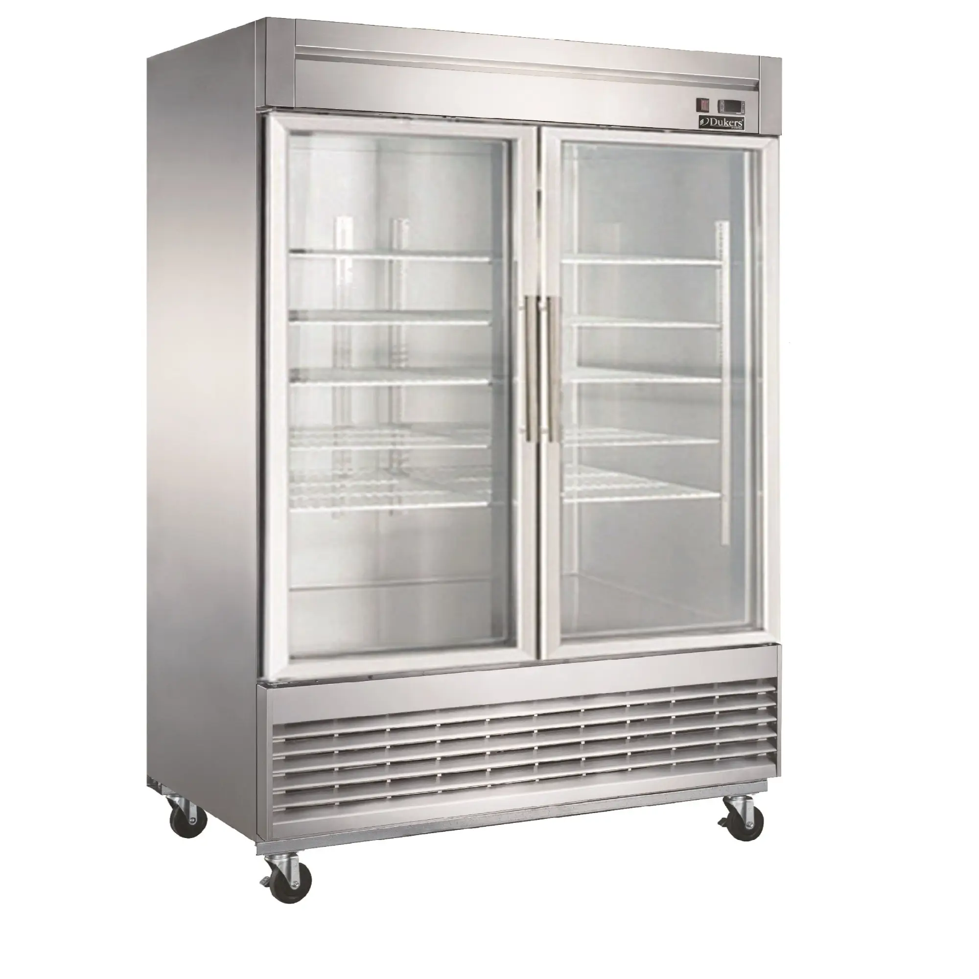 2 GLASS DOOR FREEZER