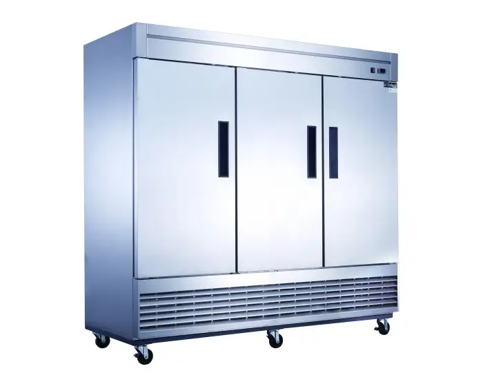 3 GLASS DOOR REFRIGERATOR BOTT