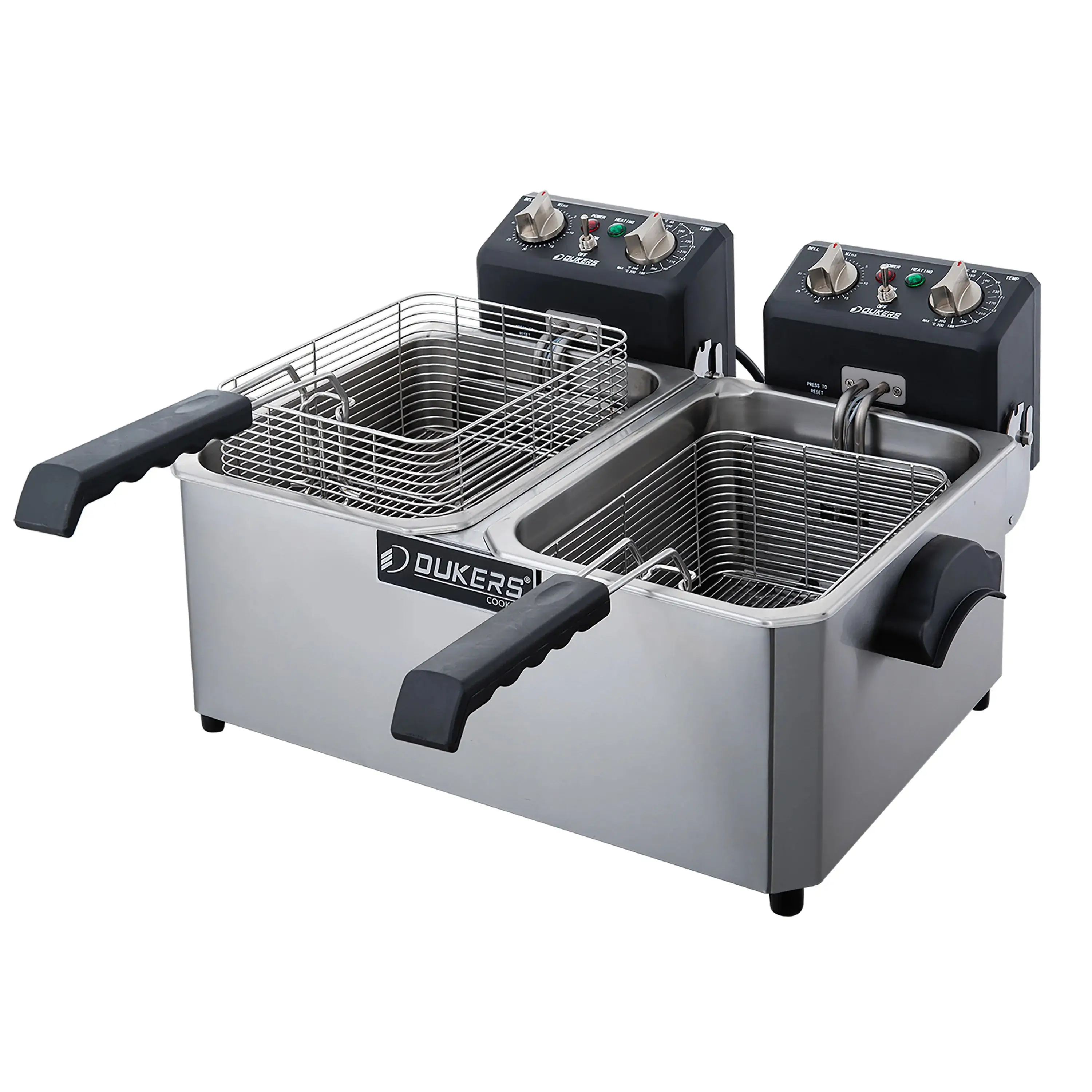 DOUBLE 10 LB ELECTRIC FRYER