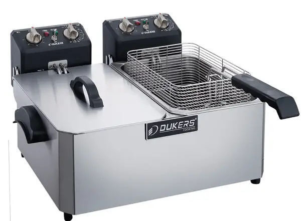 DOUBLE 15 LB ELECTRIC FRYER