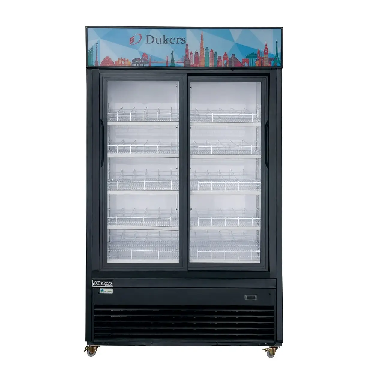 2 SLIDING GLASS DOOR COOLER