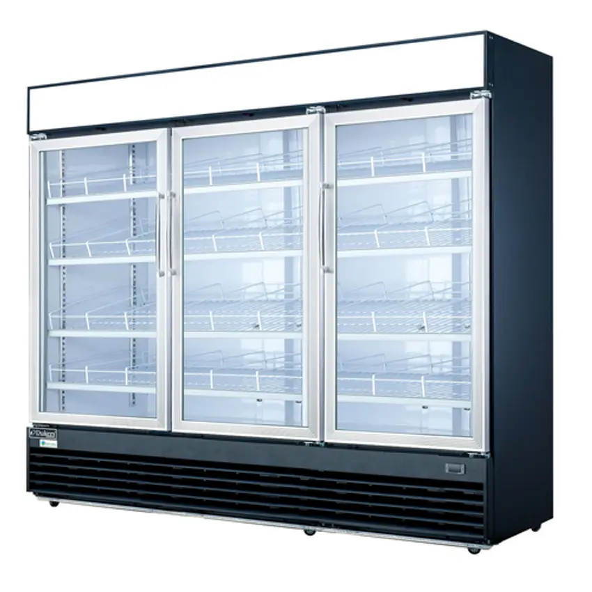 3 GLASS DOOR REFRIGERATOR