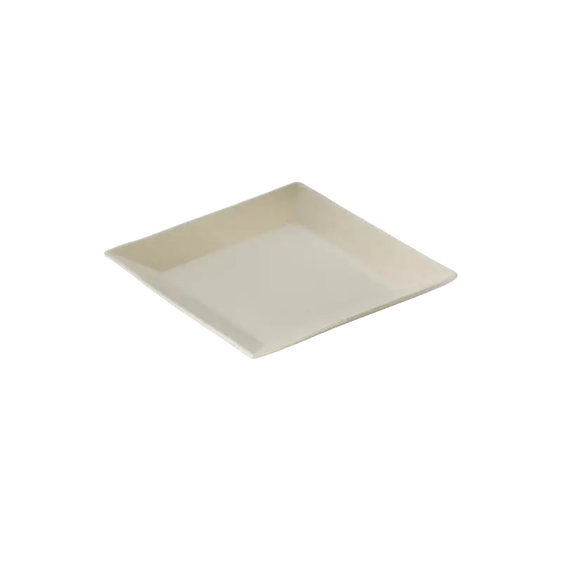 BONE 6 IN SQUARE PLATE