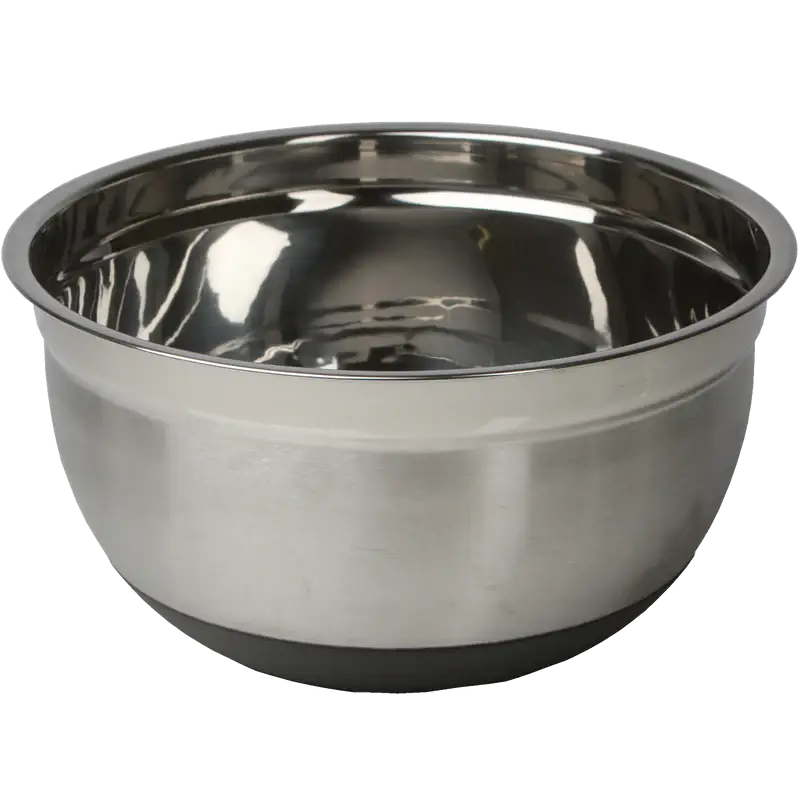 8 QT SS MIXING BOWL WITH SILIC