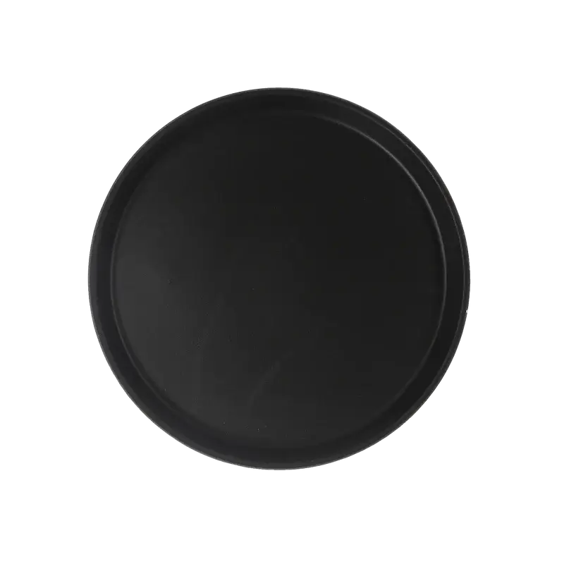 12IN ROUND TRAY BLACK