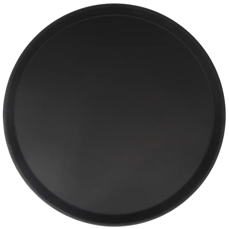 16IN ROUND TRAY BLACK