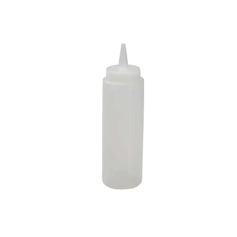 8OZ SQUEEZE BOTTLE/CLEAR