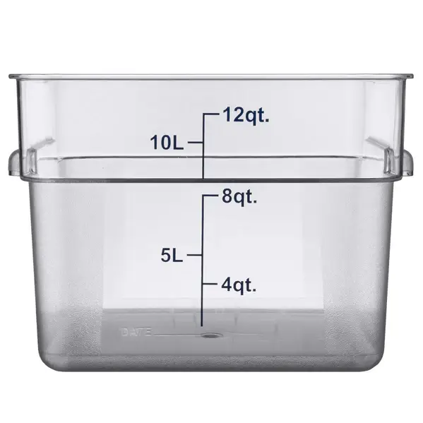 12 QT. SQUARE STORAGE CONTAINE