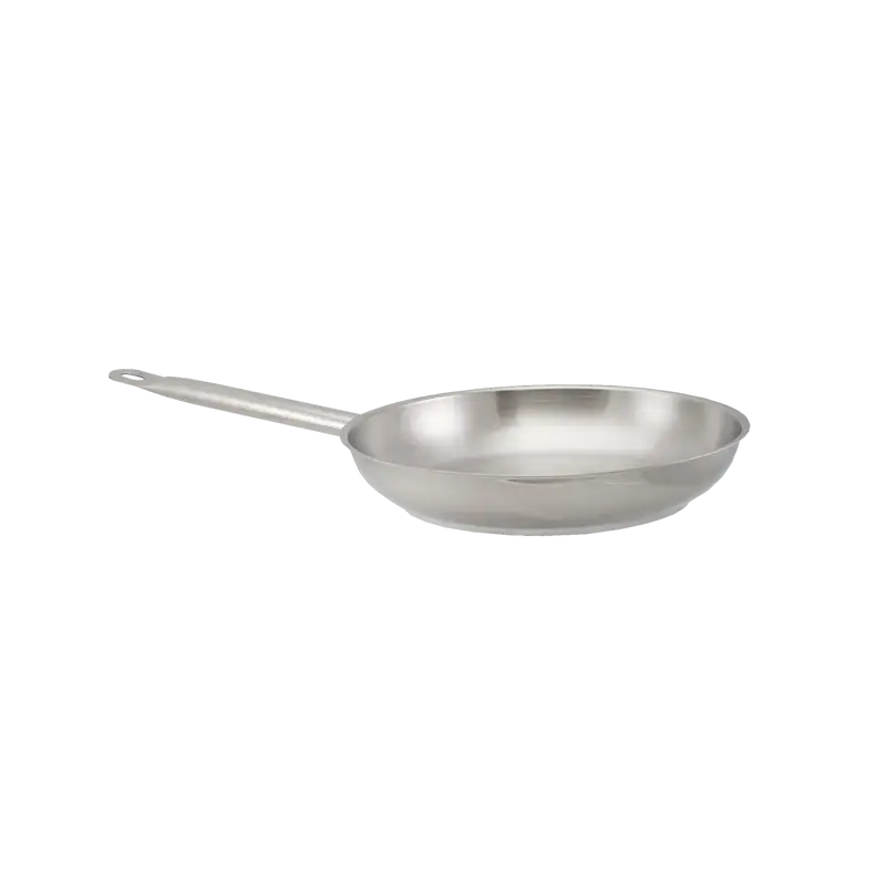 12 IN SS FRY PAN W HELPER HAND