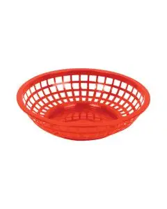 8' ROUND BASKET - RED
