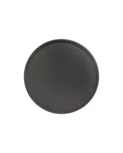 16IN ROUND TRAY BLACK