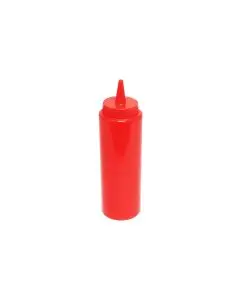 8 OZ. RED - SQUEEZE BOTTLE
