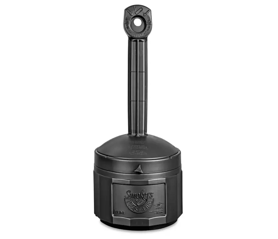 ASH TRAY RECEPTACLE BLACK