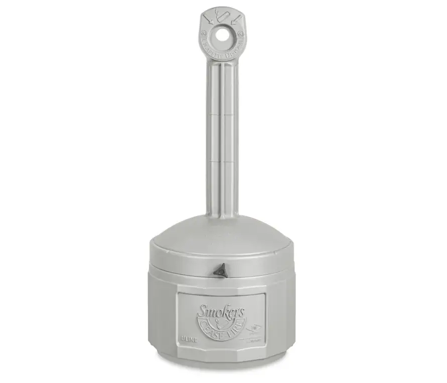 ASH TRAY RECEPTACLE GREY