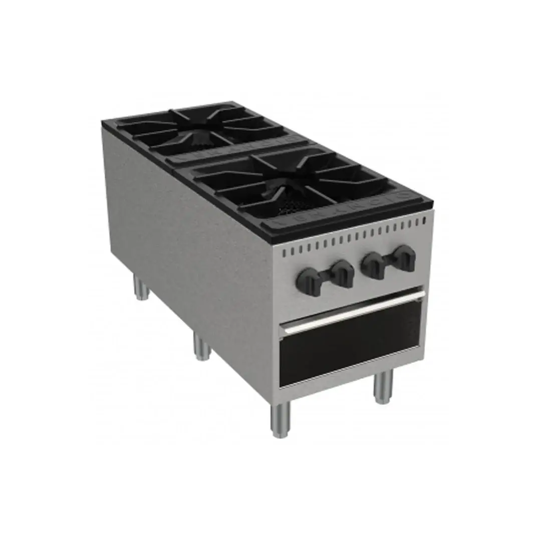 2 BURNER STOCK POT RANGE