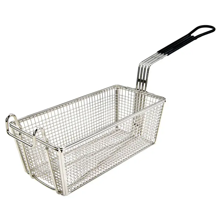 BLACK HANDLE FRY BASKET