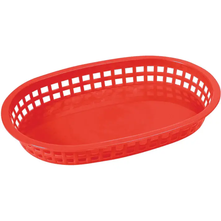 10 3/4 X 7 1/4 RED BASKET