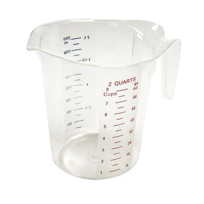 POLY MEASURING CUP 2 QUART