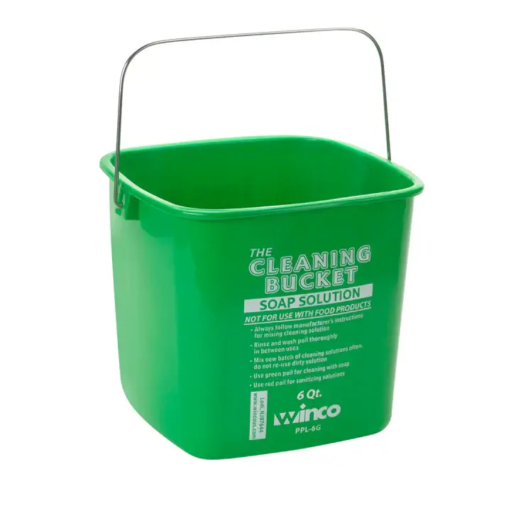 6 QUART CLEANING BUCKET GREEN