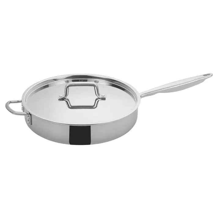 6 QT TRI PLY SAUTE PAN W CVR